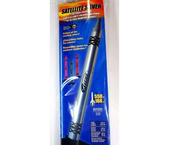 Estes Satellite Silver Crayon Rocket RTF D-ES1111
